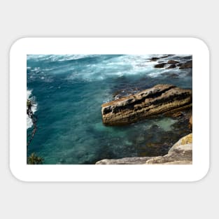Pacific Ocean Shore At Providential Point Lookout NSW Sticker